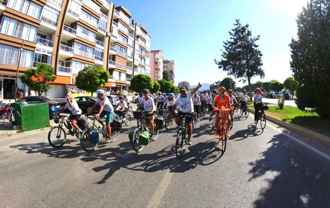 Konya’daki bisiklet festivalinden renkli görüntüler 11